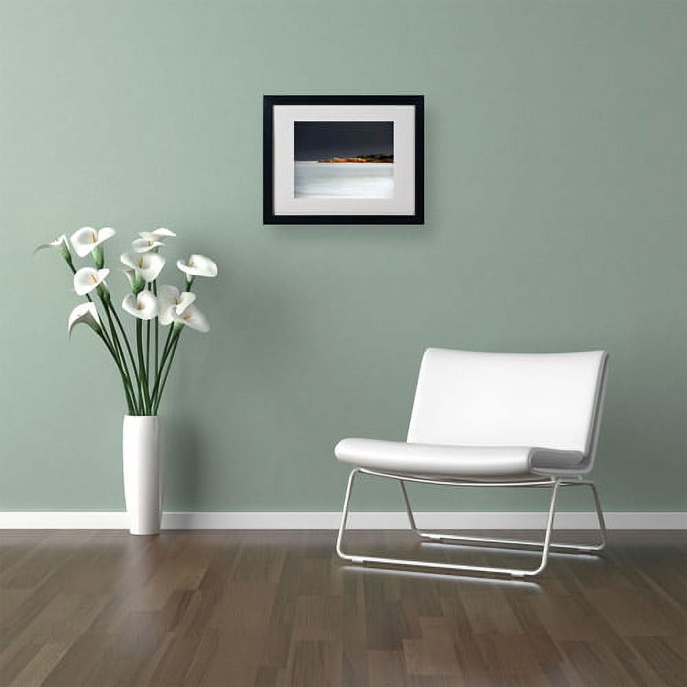 Trademark Fine Art "Deeper in the Dark" Canvas Art by Philippe Sainte-Laudy, Black Frame