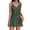Green, variant on Women V-neck Swimsuits Waist-fitted Bathing Dress Smooth Elastic Fabric Beach Pool Swimwear For Daily Use,Size:S