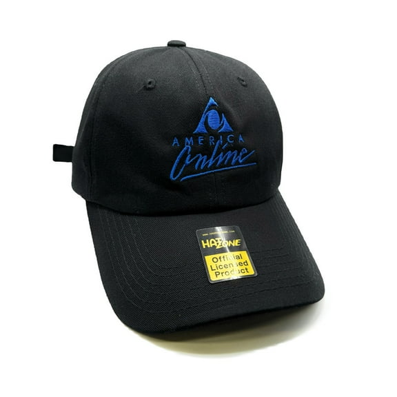 AOL Dad Hat Strapback (Black)