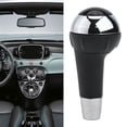 thumbnail image 3 of LLDI Chrome Silver Shift Knob Automatic Shift Knob Comfortable Grip Knob Effortless Gear Changes For FIAT 500 2012-2017, 3 of 9