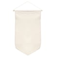 thumbnail image 1 of Uxcell 17" Length Enamel Pin Display Banner Canvas Pin Banner Wall Hanging Banner Beige, 1 of 5