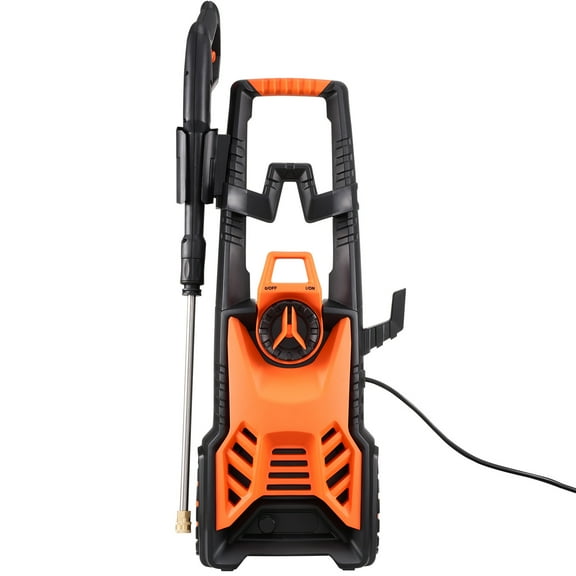 KFFKFF Electric Pressure Washer, 4500 PSI Max with 3.2 GPM, High-Performance Cleaning Machine Featuring 4 Quick-Connect Nozzles and Foam Cannon, Suitable for Cars, Fences, Patios, and Home Cleaning
