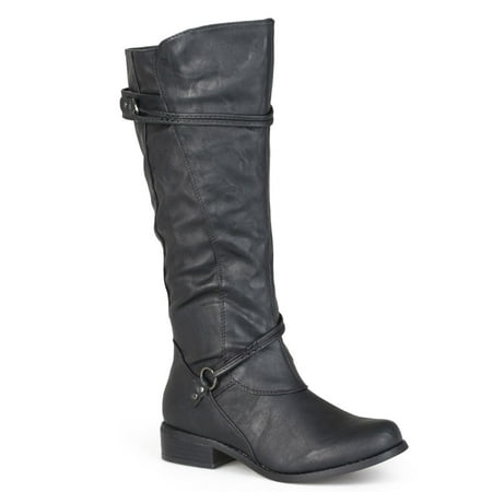 Journee Collection Harley Women's Knee-High Boots Color: Black Size: 9.5 M XWC