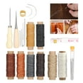thumbnail image 3 of FAGINEY 28Pcs Leather Sewing Kit Needles Thread Hand Repair Tools DIY Hand‑Made Craft Set,Leather Sewing Tools Set,Leather Repair Tools, 3 of 8