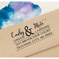 thumbnail image 2 of Printtoo Personalized Rubber Stamp Custom Wedding Self Inking Address Stamp Gift Idea, 2 of 6