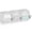 Clear, variant on IWNTWY Qtip Holder Dispenser with 2 Compartments, Wall Mounted Cotton Pad Holder for Bathroom Cotton Swabs, Balls