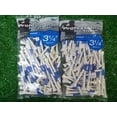 thumbnail image 1 of LENGTH-PLUS 3 1/4" WHITE GOLF TEES 2 BAGS c, 1 of 2