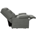 thumbnail image 3 of Mega Motion Popstitch Polyester 3-Position Chaise Lounger in Pebble, 3 of 3