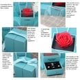 thumbnail image 5 of Skegnu Double-door Eternal Rose Jewelry Box With Bow Valentine's Day Gift Packaging Box Earrings Ring Necklace Box Wedding Anniversary Birthday Party Supplies on Clearance, 5 of 5