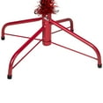 thumbnail image 6 of Northlight Pre-Lit Artificial Tinsel Christmas Tree - 9' - Red - Clear Lights, 6 of 6