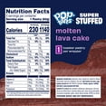 thumbnail image 5 of Pop-Tarts Super Stuffed Molten Lava Cake Toaster Pastries, 50% More Filling, Shelf-Stable, 10.9 oz (5 Count), 5 of 9