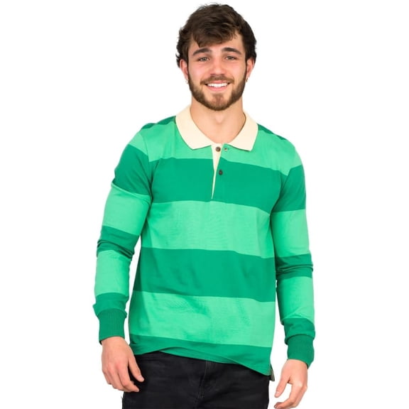 Adult Halloween Costume Detective and Blue Striped Shirt