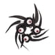 thumbnail image 2 of Corona de Halloween, coronas artificiales para colgar en la pared al aire libre, ventana, puerta delantera, corona para exteriores, comedor, casa embr 17 cm x 9 cm, 2 of 9