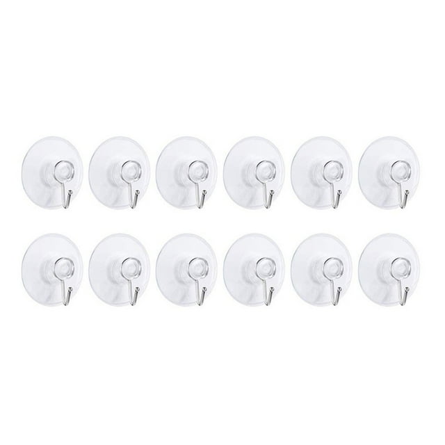 Hook Wall Cup Suction Transparent Suction Holder Suction Plastic Cup Hook Vacuum Sucker Kitchen,Dining & Bar