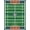 Green, Pattern 3, variant on ODIKA Football Athletic Door Field Hash Details Bold Stripe Doormat Pet Friendly & Kids Safe Play for Playroom, Bedroom, Reading Nook