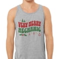 thumbnail image 2 of Very Merry Mechanic Tank Top Unisex Medium Grey, 2 of 5