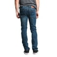 thumbnail image 3 of Men's Skinny Fit Stretch Raw Denim Jeans, Up To 42W, 3 of 5