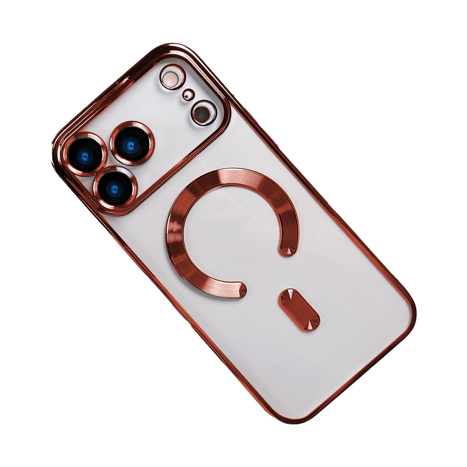 Radiant Clear Case with MagSafe for iPhone 17 Pro Max - Red