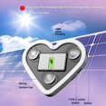 thumbnail image 5 of Solar Powered Wireless LED Heart Shape C-Pillar Neon Light, 2026 New Car LED Ambient Light, Car Solar Heart LED Light, Auto Day-Charge, Ip65 Waterproof, for car, Outdoor Decor (Blue*2), 5 of 8