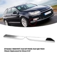 thumbnail image 3 of 7452SJ, Protection Rugged Front Bumper Trim Front Bumper Molding Trim Stylish 1Pair  For C5 X7, 3 of 8