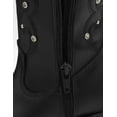 thumbnail image 4 of Bota Vaquera Para Niña Wildcat® Color Negro Tacon Ancho negro 20, 4 of 11