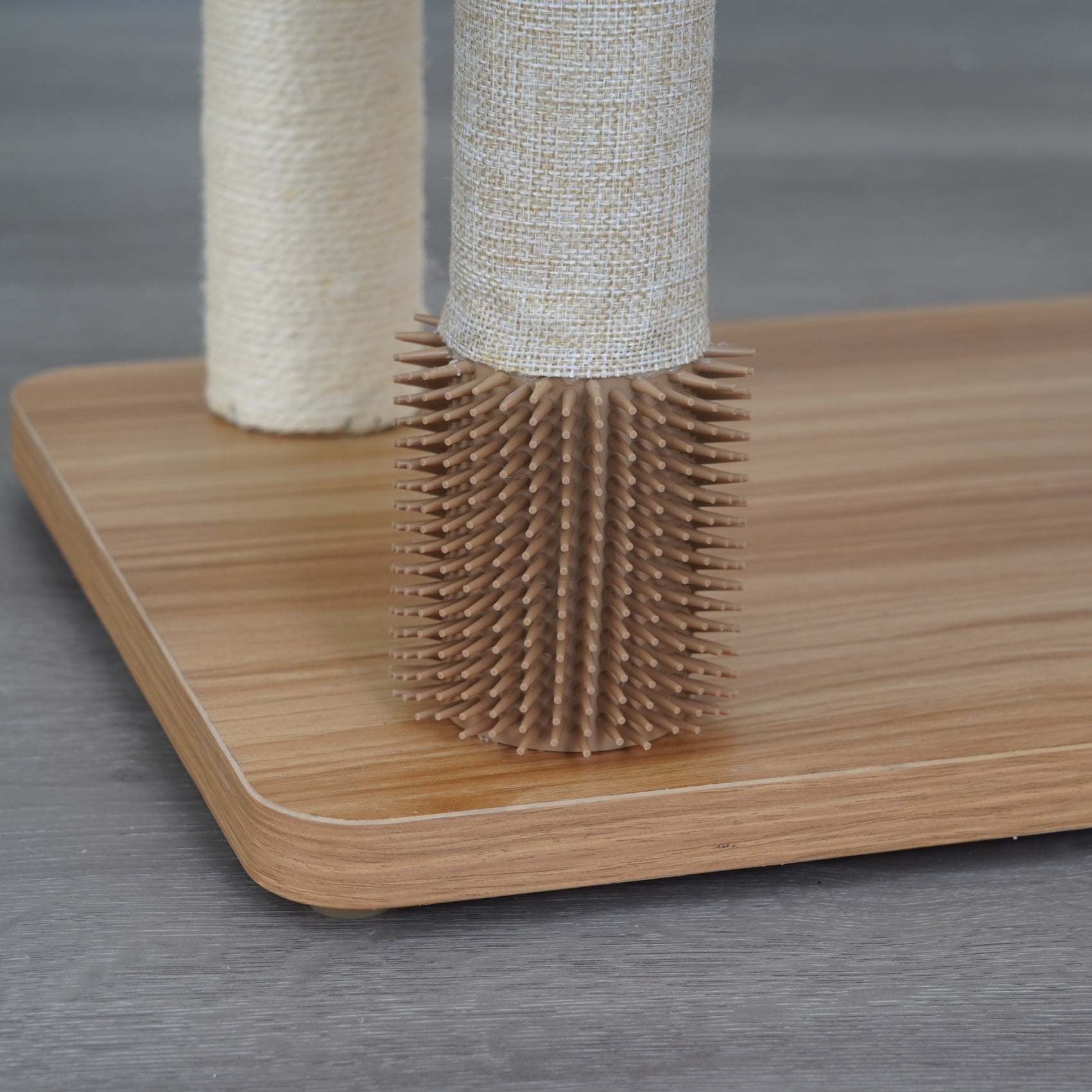 Vibrant Life 5-Level 50" Multi-Functional Cat Tree with Condo Perch  Sisal Posts, Beige