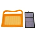 thumbnail image 2 of 2X Air Filter Set for TS410 TS420 410 420 Concrete Cutoff Cut Off Saw, 2 of 5
