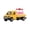 Yellow, variant on Penmahua Blue Inertia Toy Car Simulation Model Cake Design For Children Play Vehicle Ornament Plastic Construction Blue