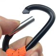 thumbnail image 2 of Mosquetón individual de 1,1 m, cordón de protección contra caídas, cuerda de seguridad para escalada, trabajo aéreo, cuerda elástica telescópica, hebilla de herramienta brillar Electrónica, 2 of 5