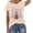 Beige, variant on LINGLANG Womens Tops Trendy Country Music Shirt Fortennessee Graphic Tshirts Western Short Sleeve Tee Tops Under $5