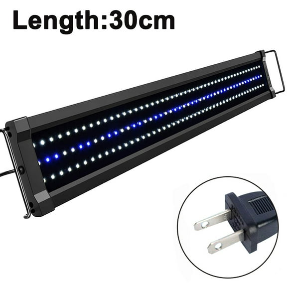 Freshwater LED Aquarium Light, Full Spectrum Fish Tank Light with Timer - Adjustable Color Spectrum