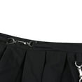 thumbnail image 4 of POINTERTECK Women Lace Patchwork Mini Pleated High Waist Goth Skirts, 4 of 6