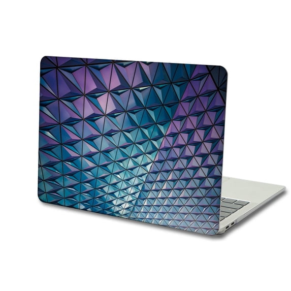 KSK KAISHEK Hard Protective Shell Case Cover Only for Early 2015/2014/2013/Late 2012 Rel. MacBook Pro 13 inchs with Retina Display No CD-ROM / USB-C Model: A1425/A1502 Purple series 0221