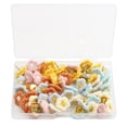 thumbnail image 2 of LCXmlly Épingles Colorées pour Tableau d'Affichage 60 Pcs Broderie Fleur Pushpin Colorée pour Tableau Blanc, 2 of 9