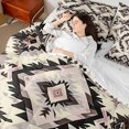 thumbnail image 5 of Manfei Ancient bohemian Aztec 7-Piece Twin Bedding Sets,Boho Tribal Gemetric Bedding Comforter Set,Beige Black Gray Sheet Sets For Men Women,Super Cozy Room Decor Reversible, 5 of 9