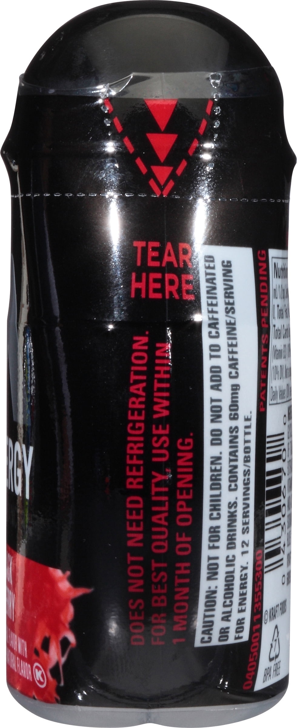 Energy Black Cherry Liquid Water Enhancer