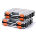 thumbnail image 2 of Mayouko Double Side Tools Organizer, Customizable Removable Plastic Dividers, Hardware Box Storage, Excellent for Screws,Nuts,Small Parts,, 2 of 9