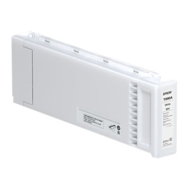 Epson T890A - 600 ml - white - original - ink cartridge - for SureColor SC-S80600