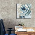 thumbnail image 3 of Epic Graffiti 'Indigold VII Light Blue' by Lisa Audit, Canvas Wall Art, 26"x26", 3 of 8