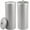 Silver, variant on iDesign Freestanding Bathroom Toilet Paper Storage Holder with Lid for 3 Extra Rolls, Silver