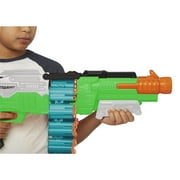 Tetrashot Green & White Dart Blaster W/ 98 Accu-Blast Darts & Dart Belt, Ages 6+