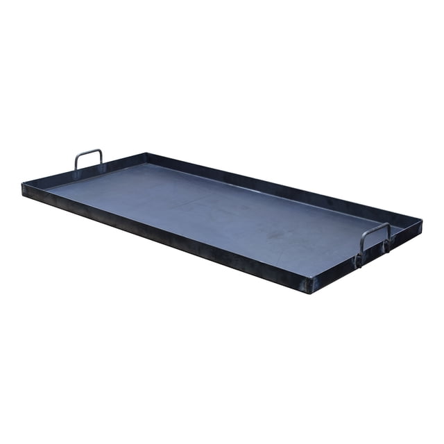 Comal Plancha De Acero Calibre 14 De 80 X 40cm Co-pl80 Javaz CO-PL80/Negro/Plancha