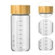 thumbnail image 5 of 1 botella de vidrio para leche, transparente, con escala., 5 of 6