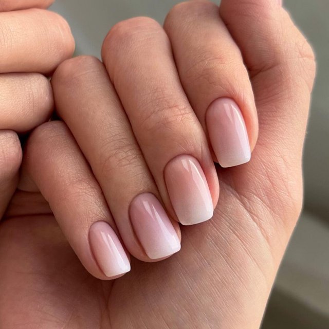 Uñas postizas francesas cuadradas y cortas, 24 piezas, puntas de uñas postizas con diseño de uñas adhesivas, juego de accesorios de Arte de uñas de cobertura completa