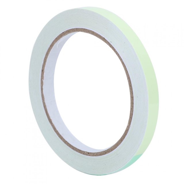 10mmx10m Fluorescent Tape, Film Sticker Roll Luminous Tape, Port Transportation For Fire Protection Airports