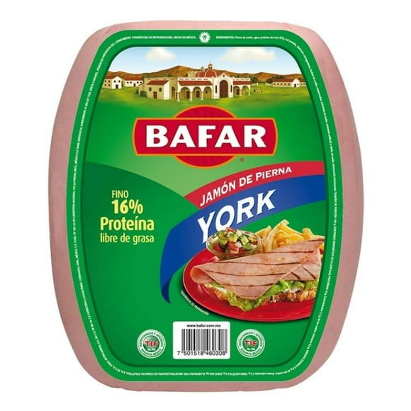 Jamón de pierna Bafar york por kilo