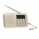 thumbnail image 1 of Y-896 USB Radio FM, Altavoz de 3W/Reproductor de audio MP3/Tarjeta TF AUX-IN Salida de Audifonos Irfora Dorado, 1 of 7