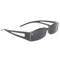 thumbnail image 3 of Fred Lunettes Volcane Rectangular Sunglasses 54mm Noir/Vert, 3 of 3