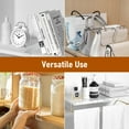 thumbnail image 3 of 6Pcs Acrylic Shelf Dividers for Closet Organization, Clear Closet Shelf Divider Organizer, 3 of 7