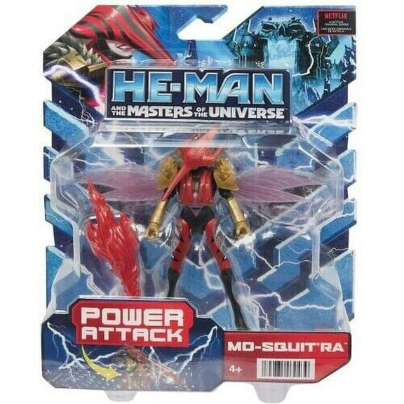 Mattel Collectible - Masters of the Universe Animated Mo-Squit'Ra with Power Att